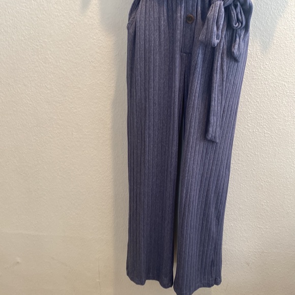 🎉BCBGENERATION
Knit Tie Front Jumpsuit Denim Blue Size S fits like a S(6) - Picture 8 of 12